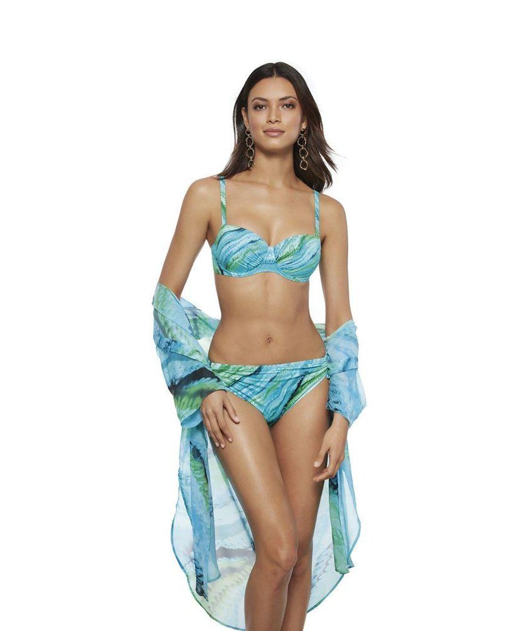 Roidal Bali Bikini in Blue - Lyst