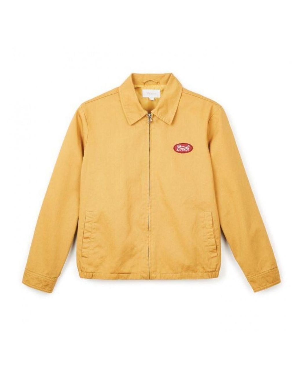 Brixton Cotton Utopia Jacket in Yellow 