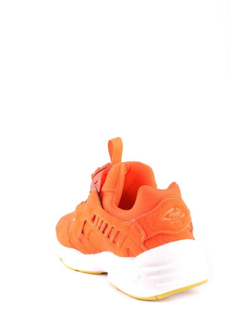orange puma shoes