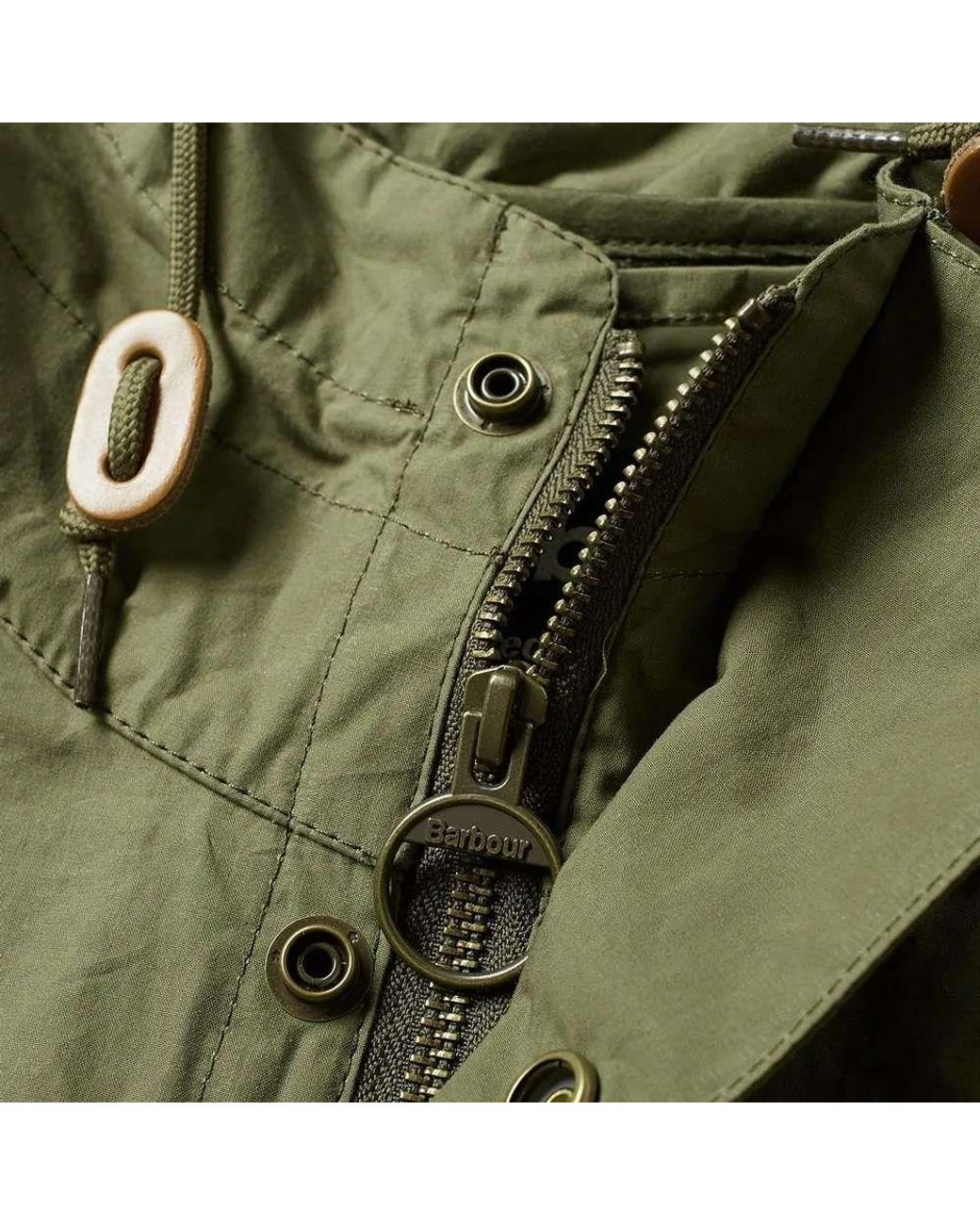 Barbour Cotton X Engineered Garments Washed Highland Parka in 