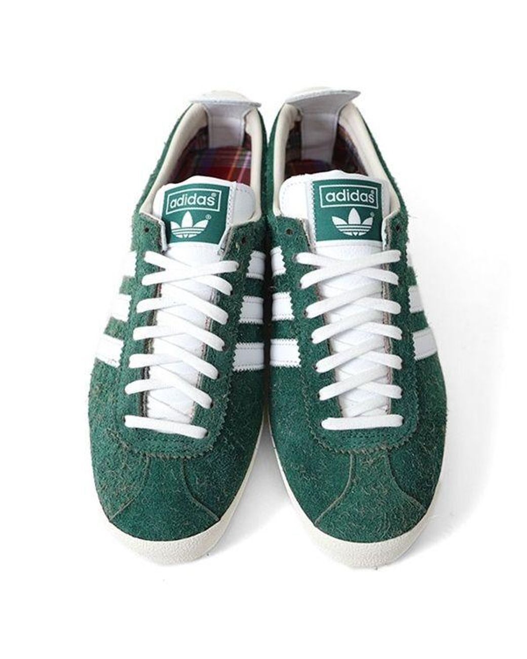 adidas Suede Gazelle Vintage Collegiate Green & in White for Men | Lyst
