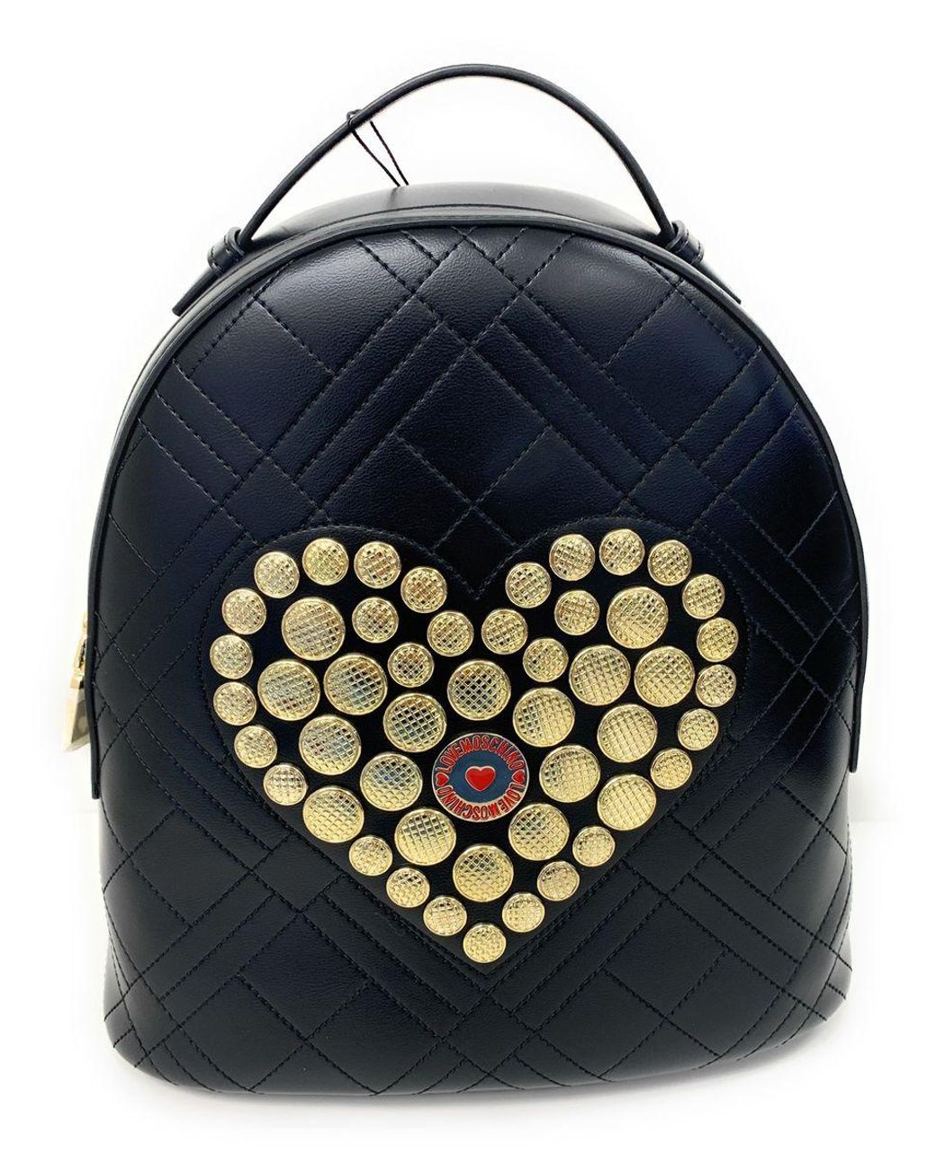 evie backpack in colorblock with snakeskin detail