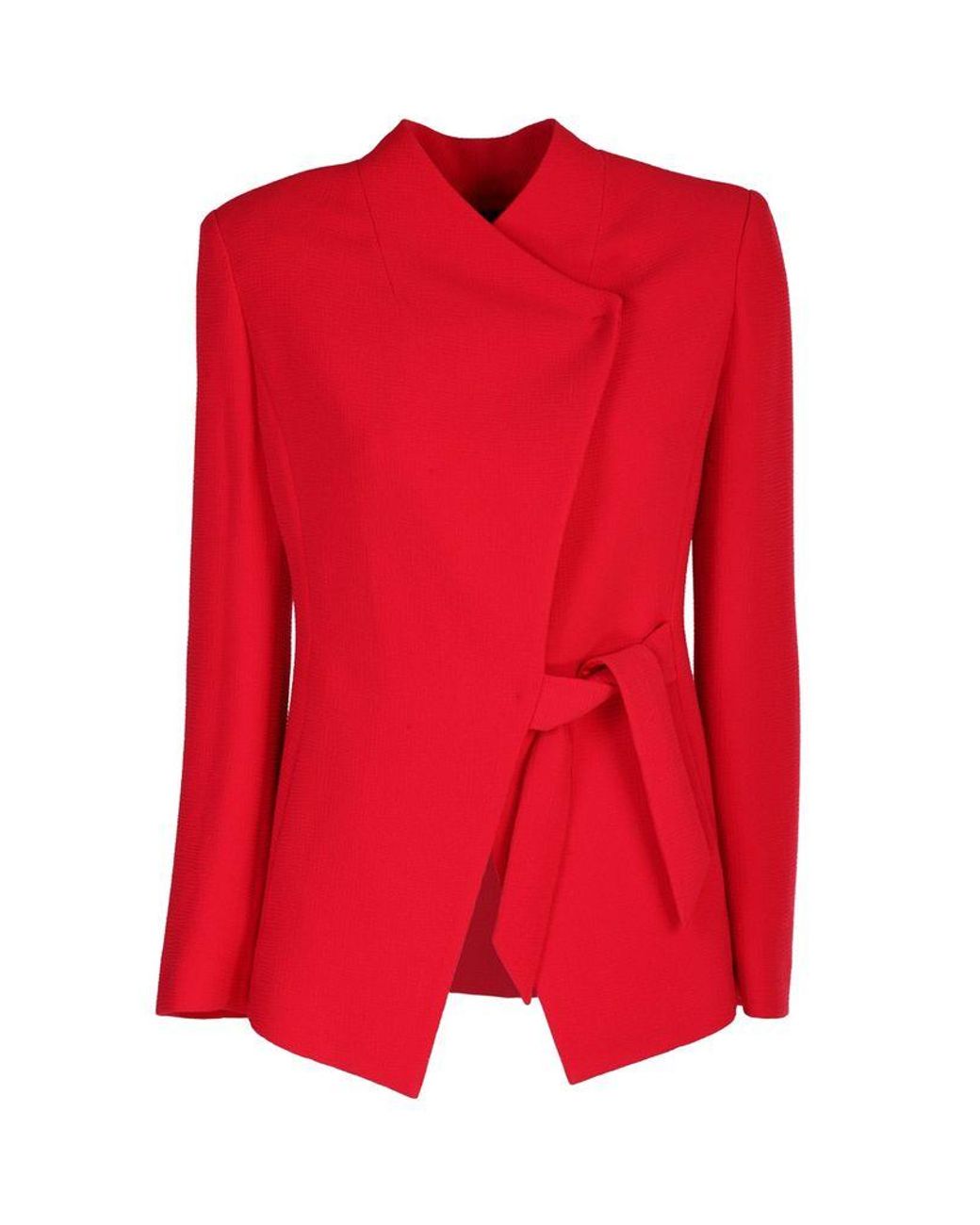 Emporio Armani Synthetic Jacket in Red - Lyst