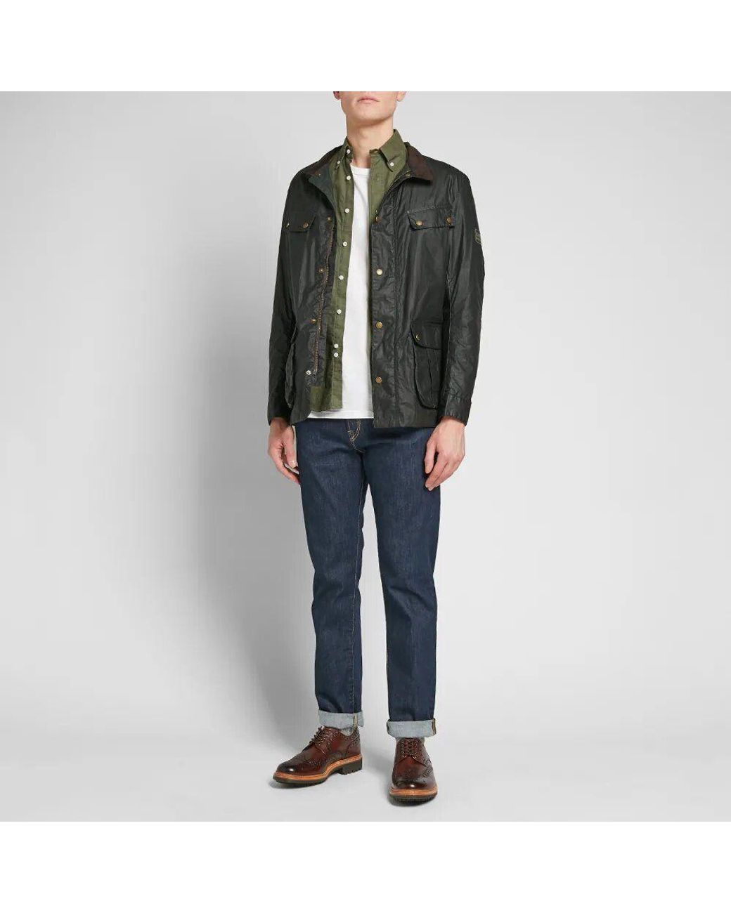 barbour lightweight duke jacket