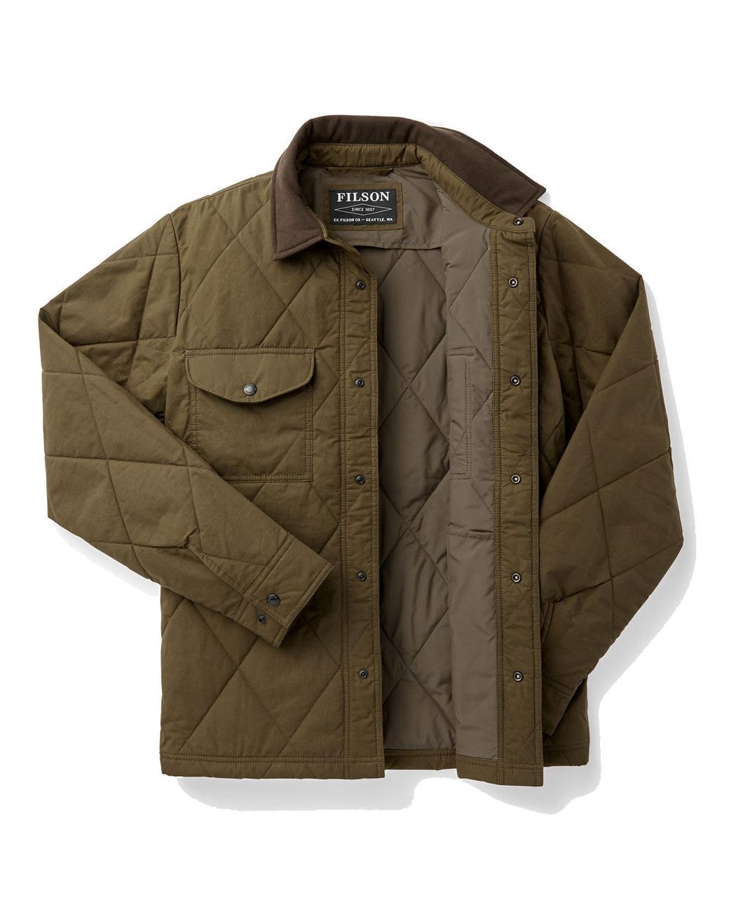 Filson Wool Hyder Quilted Jac-shirt 