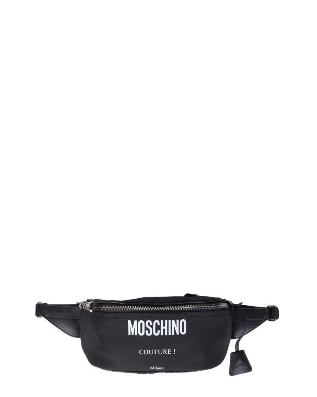 moschino logo belt bolsa