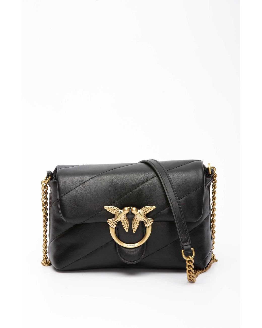 Pinko Baby Love Bag Puff Maxi Quilt in Black Lyst