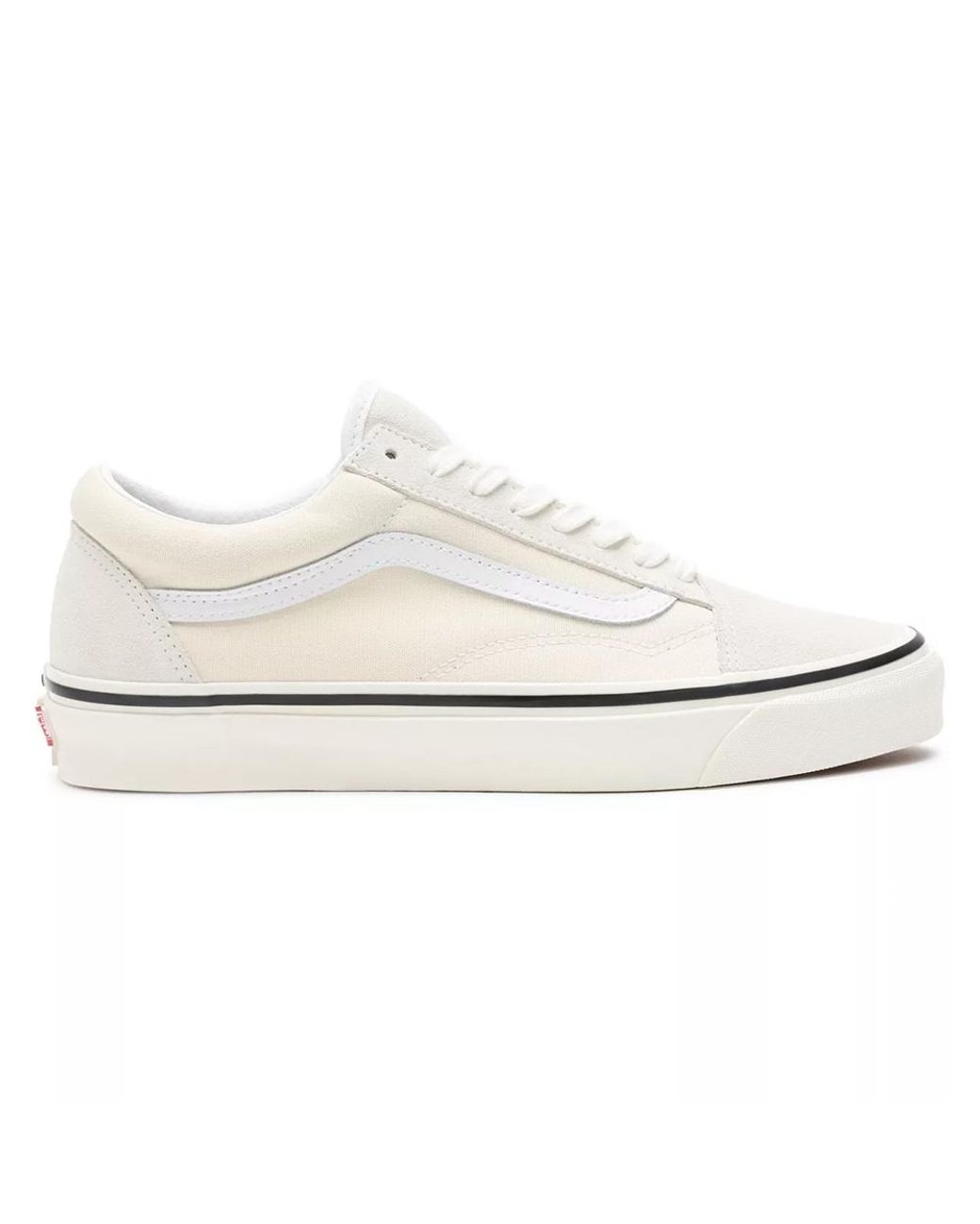 vans anaheim old skool white