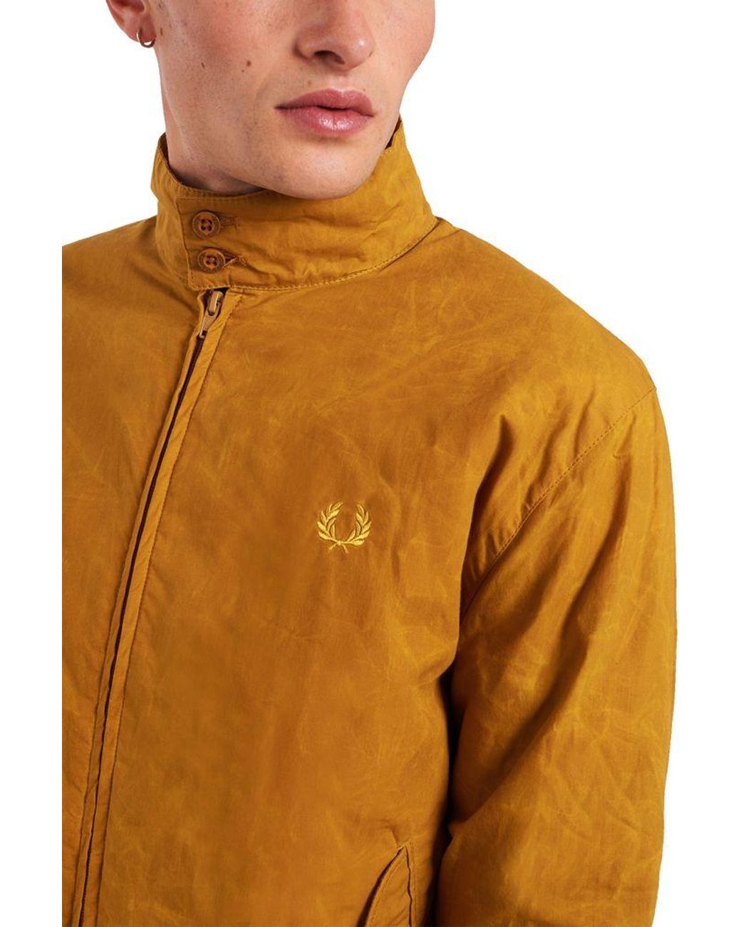fred perry mustard jacket