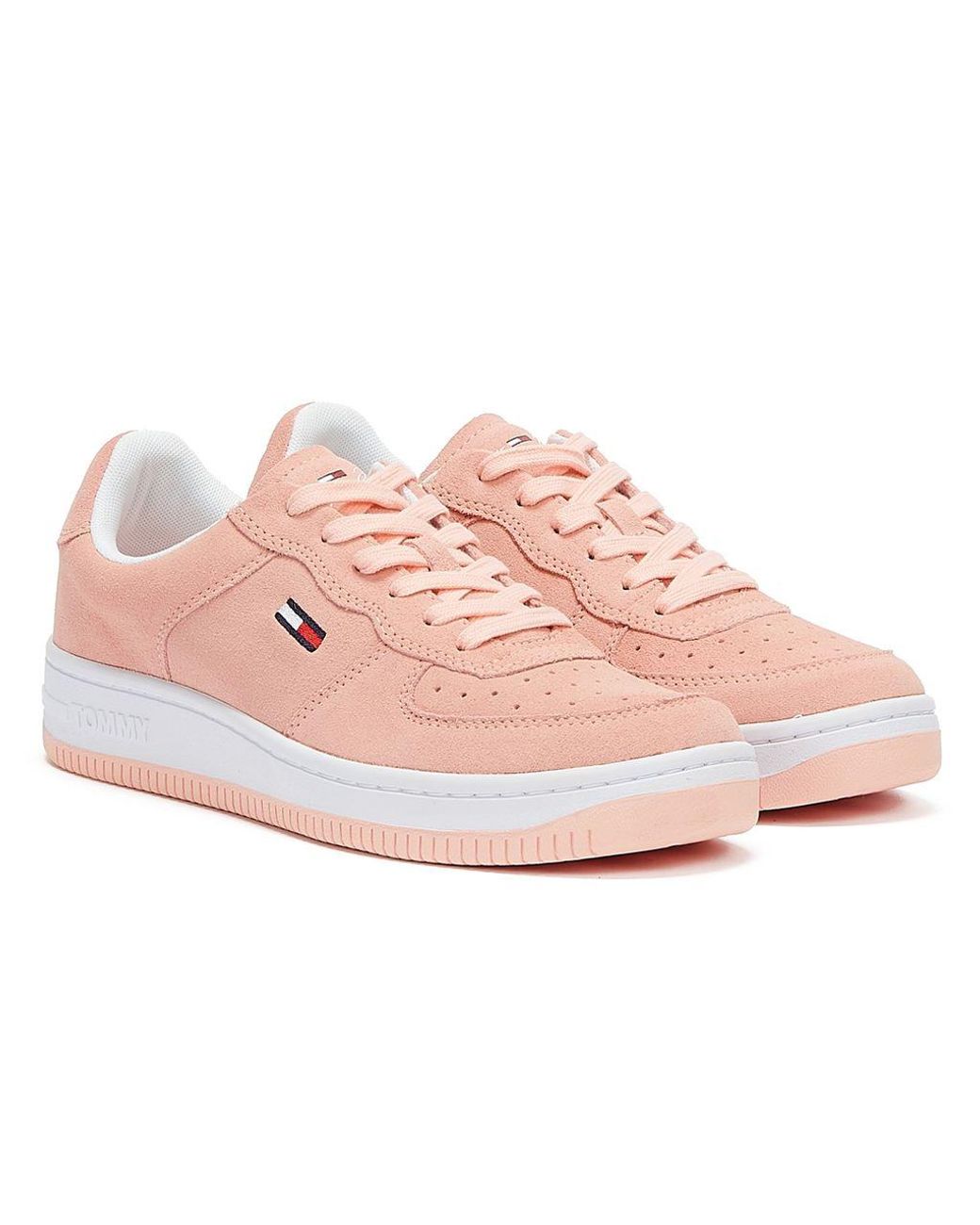 Sneakers TOMMY HILFIGER - Pastel Mid Flatform Sneaker FW0FW02985 Silver  Peony 642 - Sneakers - Low shoes - Women's shoes | efootwear.eu