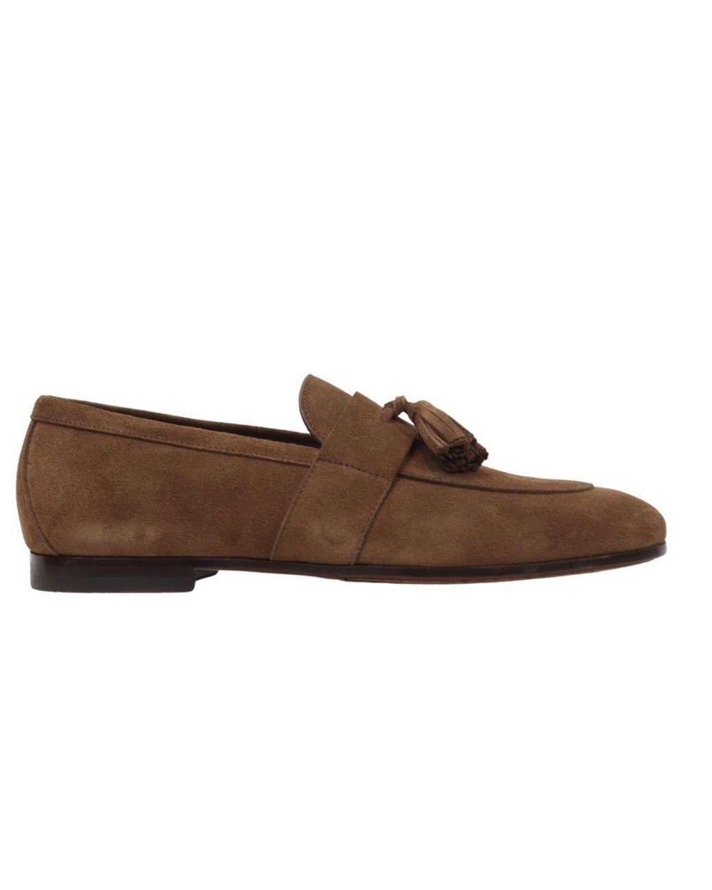 hugo boss suede loafers
