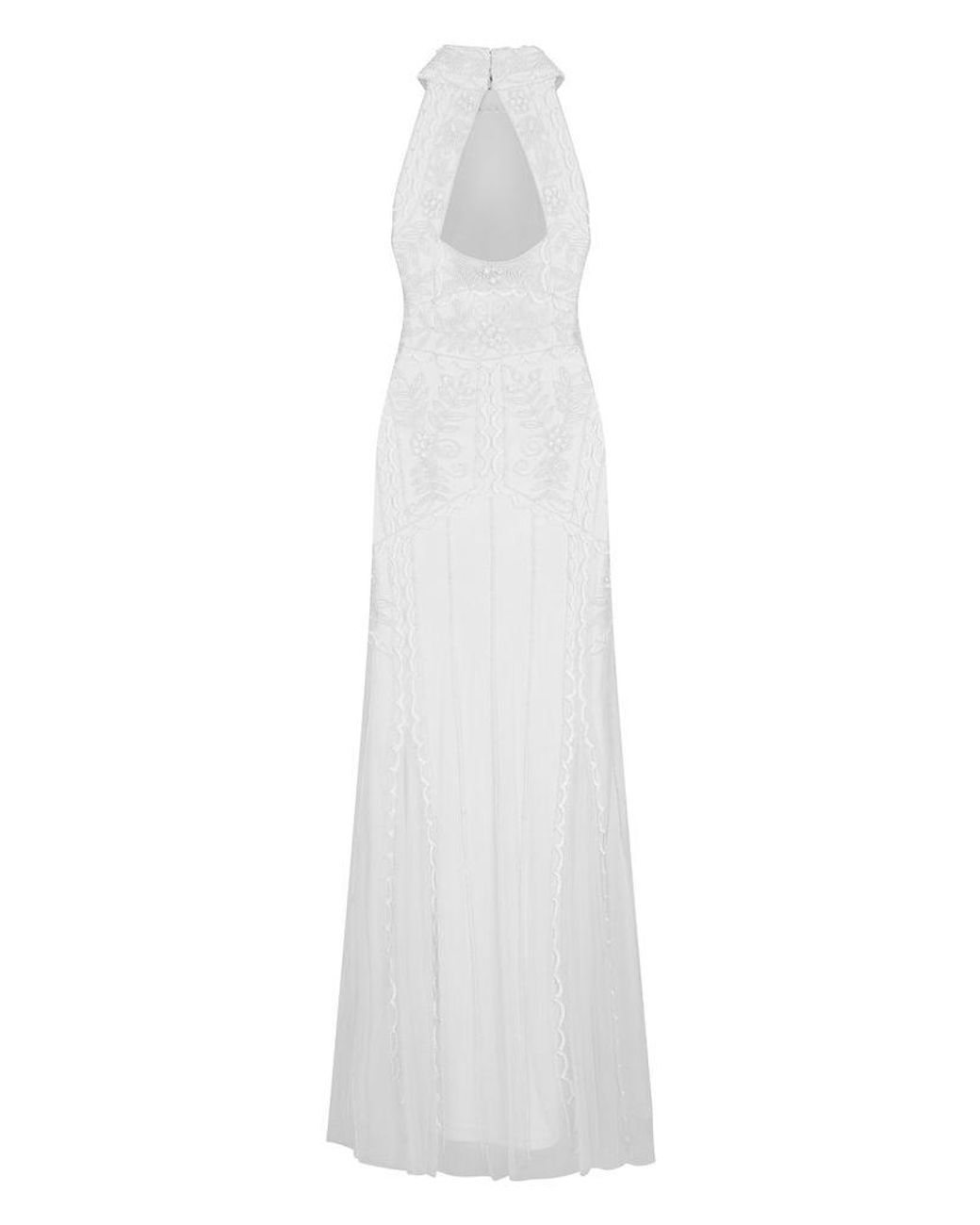 halter neck frock