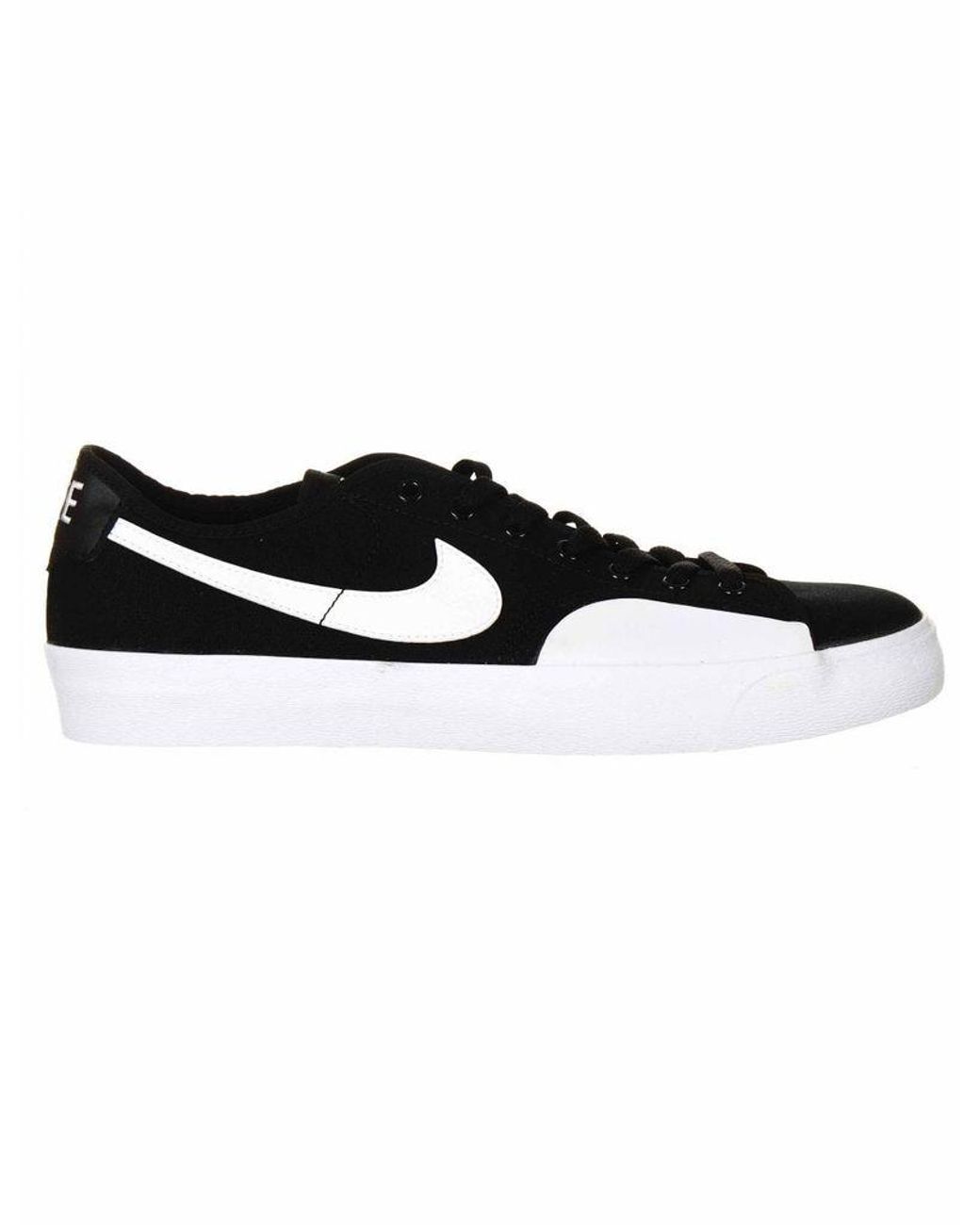 Nike Sb Blazer Court Shoes - /white Uk 8, in Black for Men | Lyst