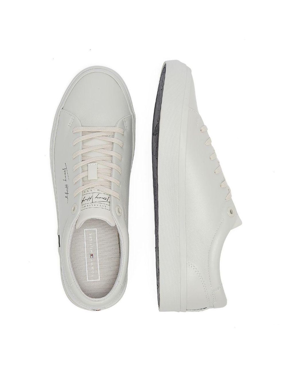core corporate leather sneaker