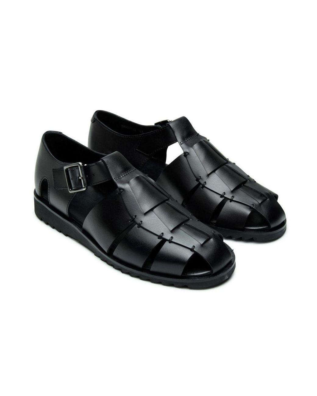 pathani sandals black