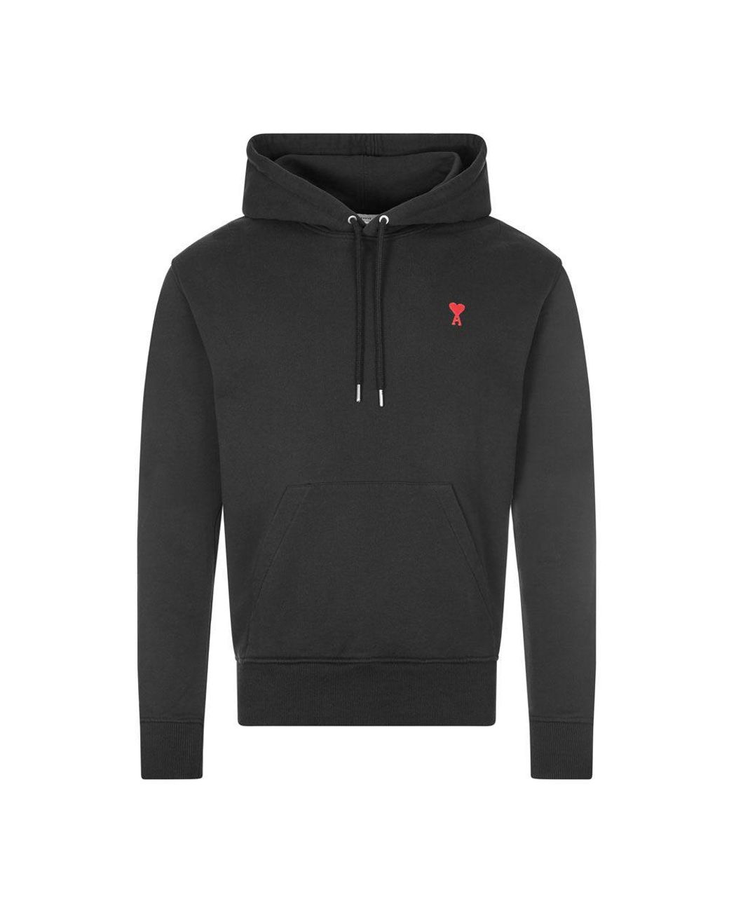 AMI Hoodie - Black for Men - Lyst