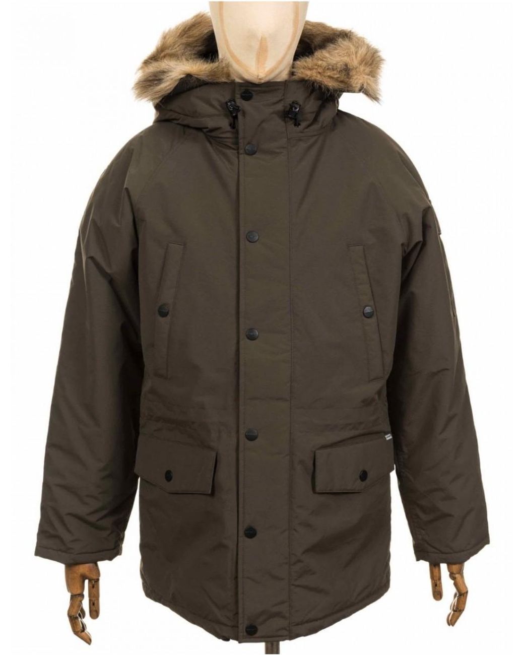 Carhartt Synthetic Wip Anchorage Parka Jacket in Green for Men - Save ...