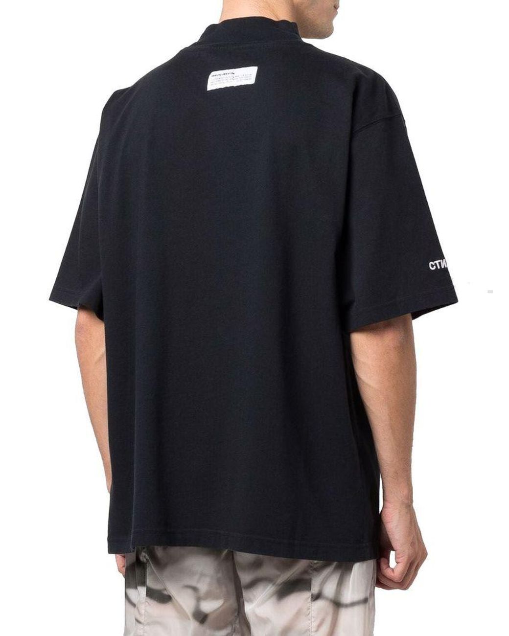Heron Preston Hmaa021f21jer0031001 Cotton T-shirt in Black for Men 