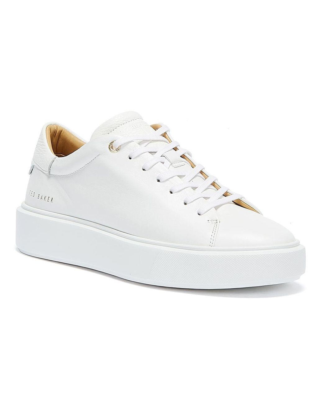 Ted Baker Yinka Trainers in White | Lyst
