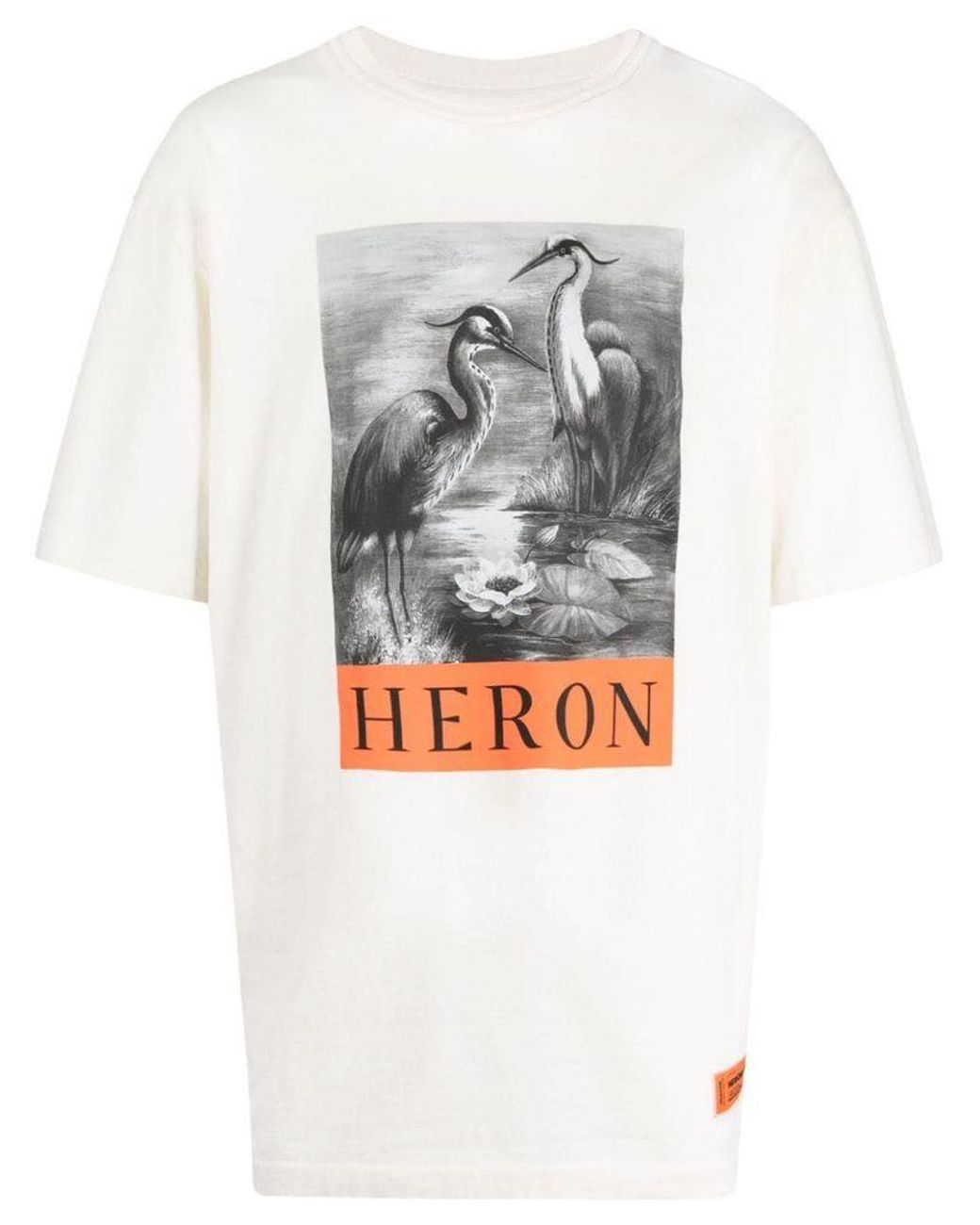 Heron Preston Cotton T-shirt in White for Men | Lyst