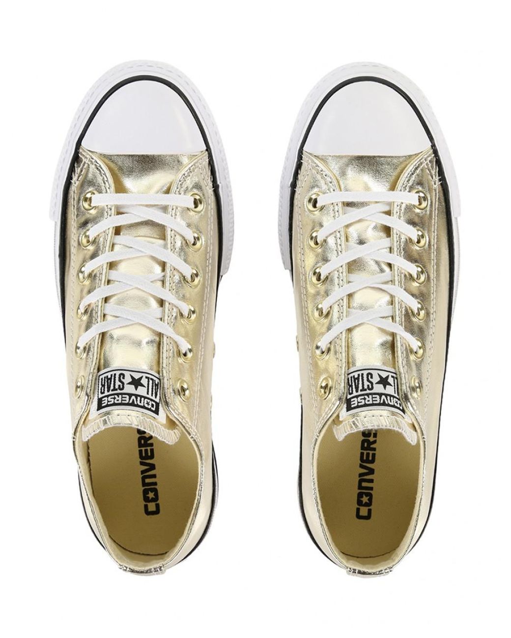 chuck taylor gold platform