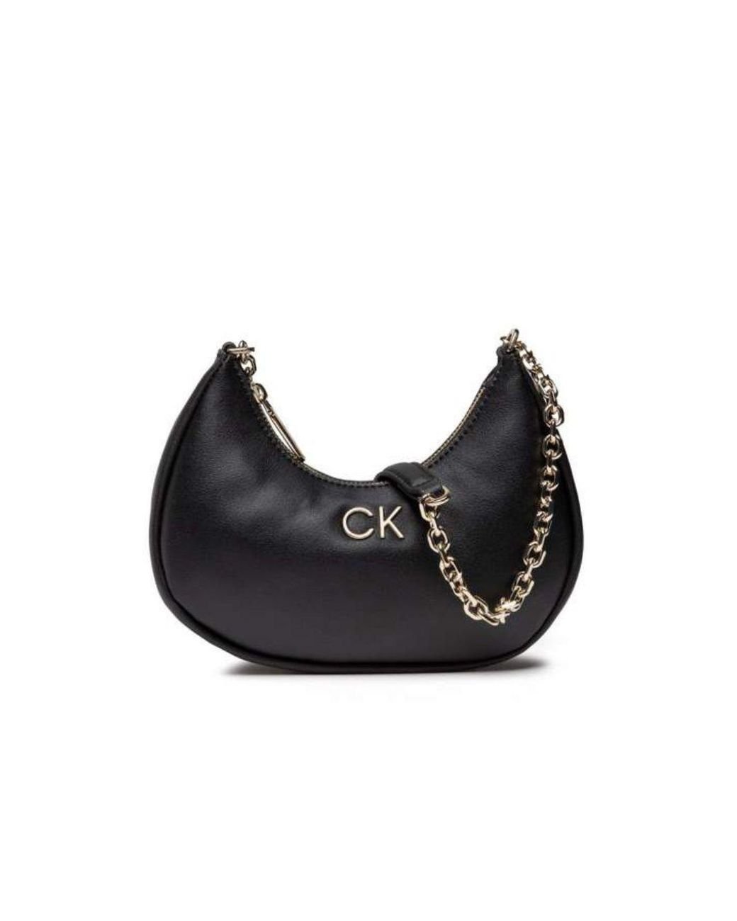 Calvin Klein Borsa Handbag With Re -lock Shoulder Shoulder Sauce K60k609622  Bax in Black | Lyst Canada