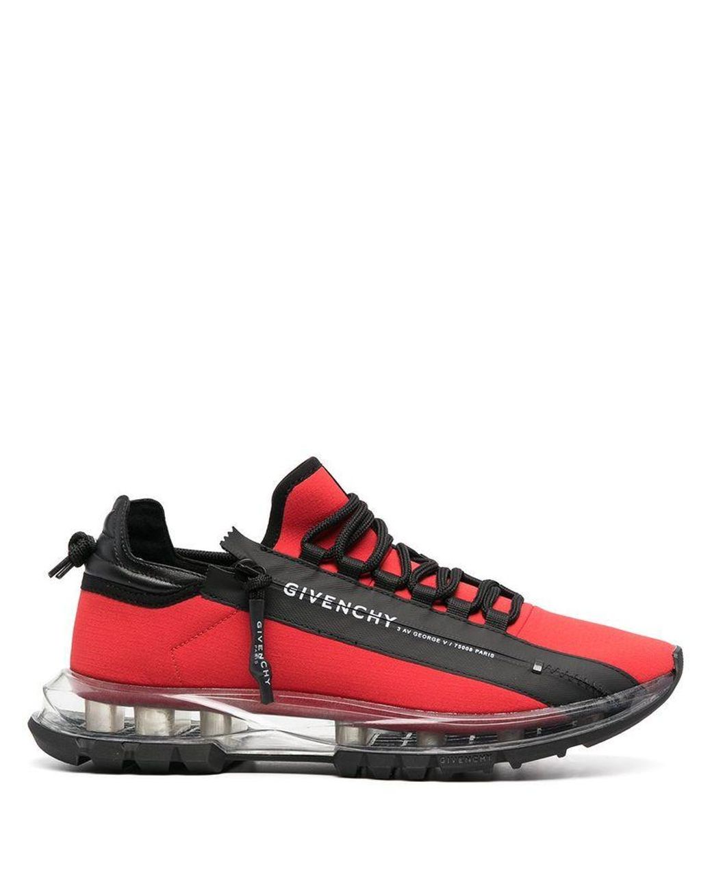all red givenchy sneakers