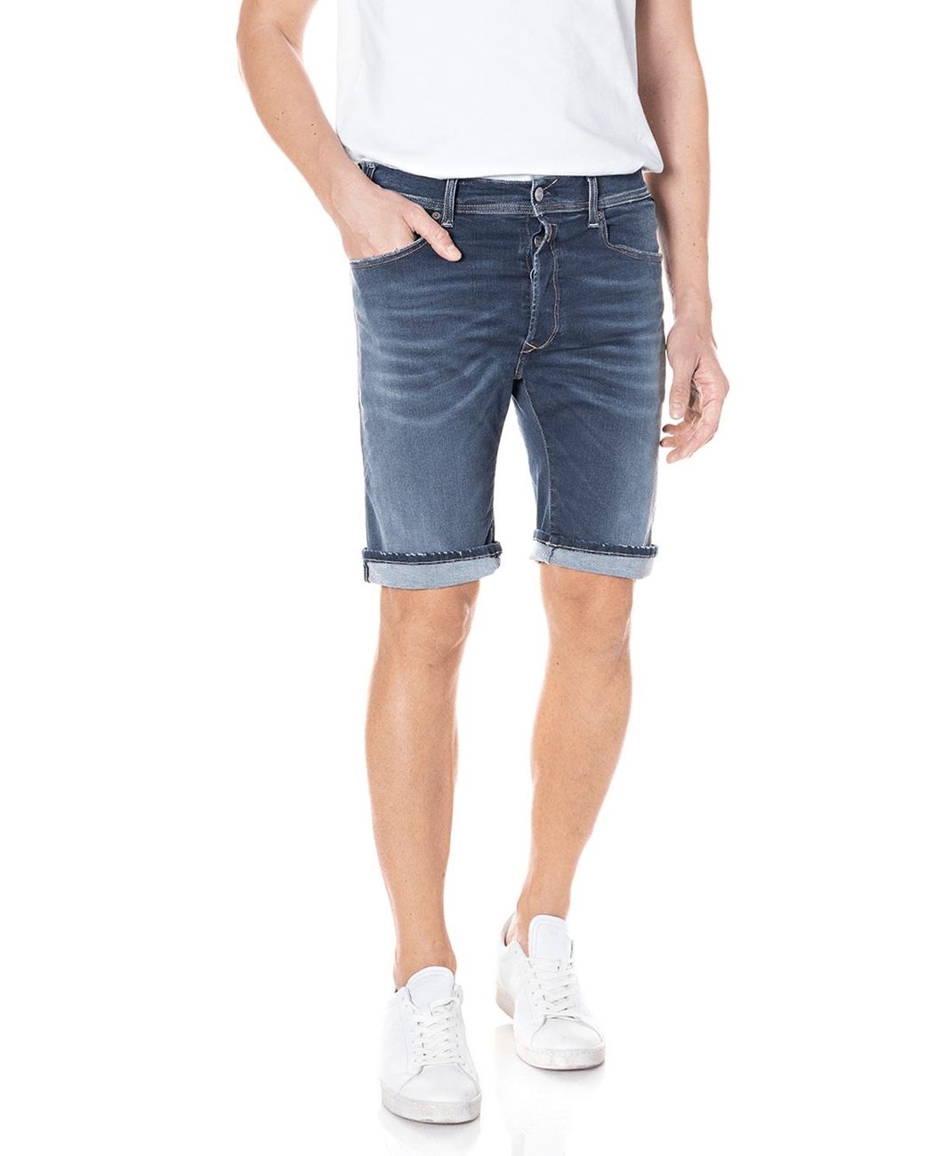 Replay Hyperflex New Anbass Shorts Dark 