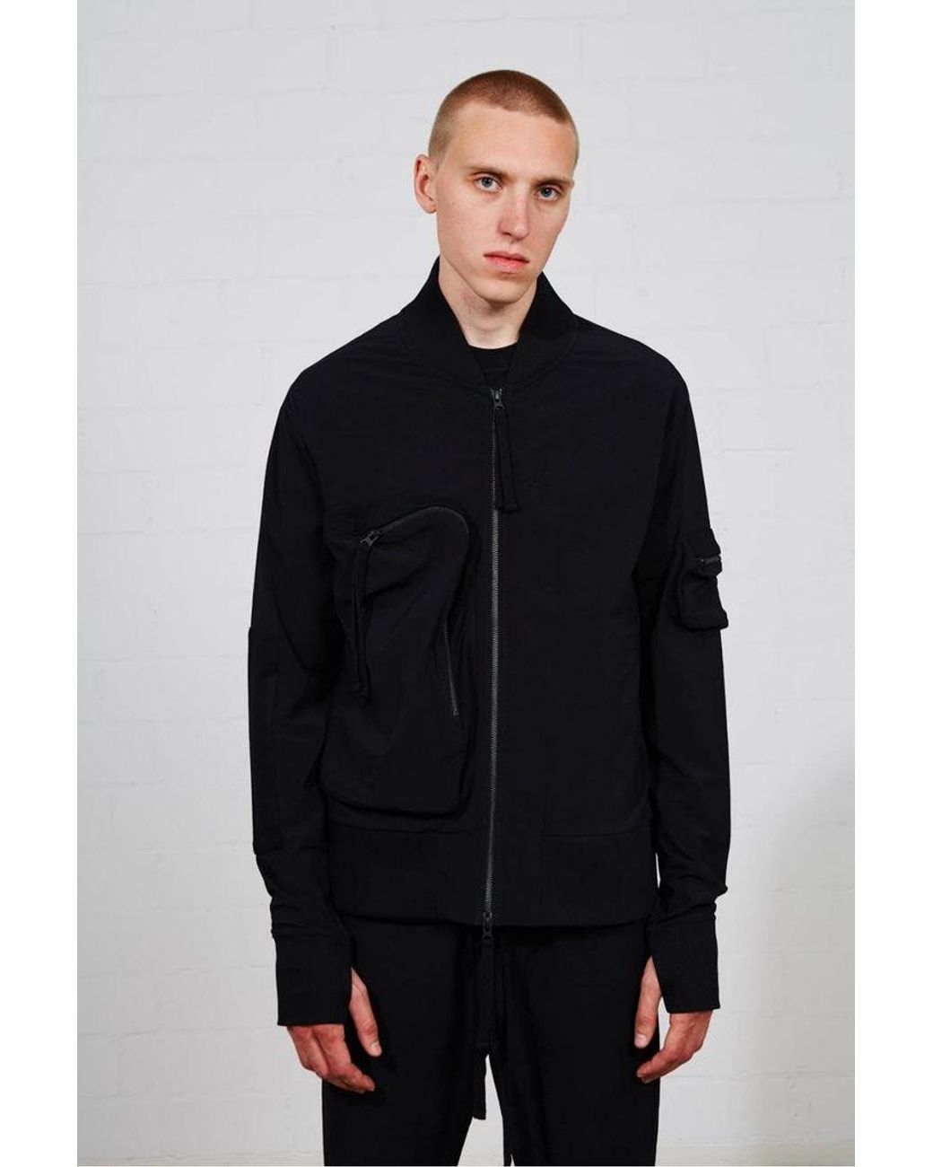 Thom Krom Synthetic Msj 451 Jacket Black Colour: Black, for Men - Lyst