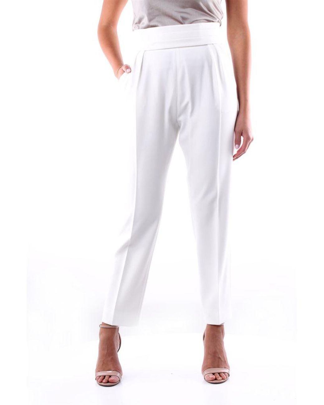 max mara white jeans