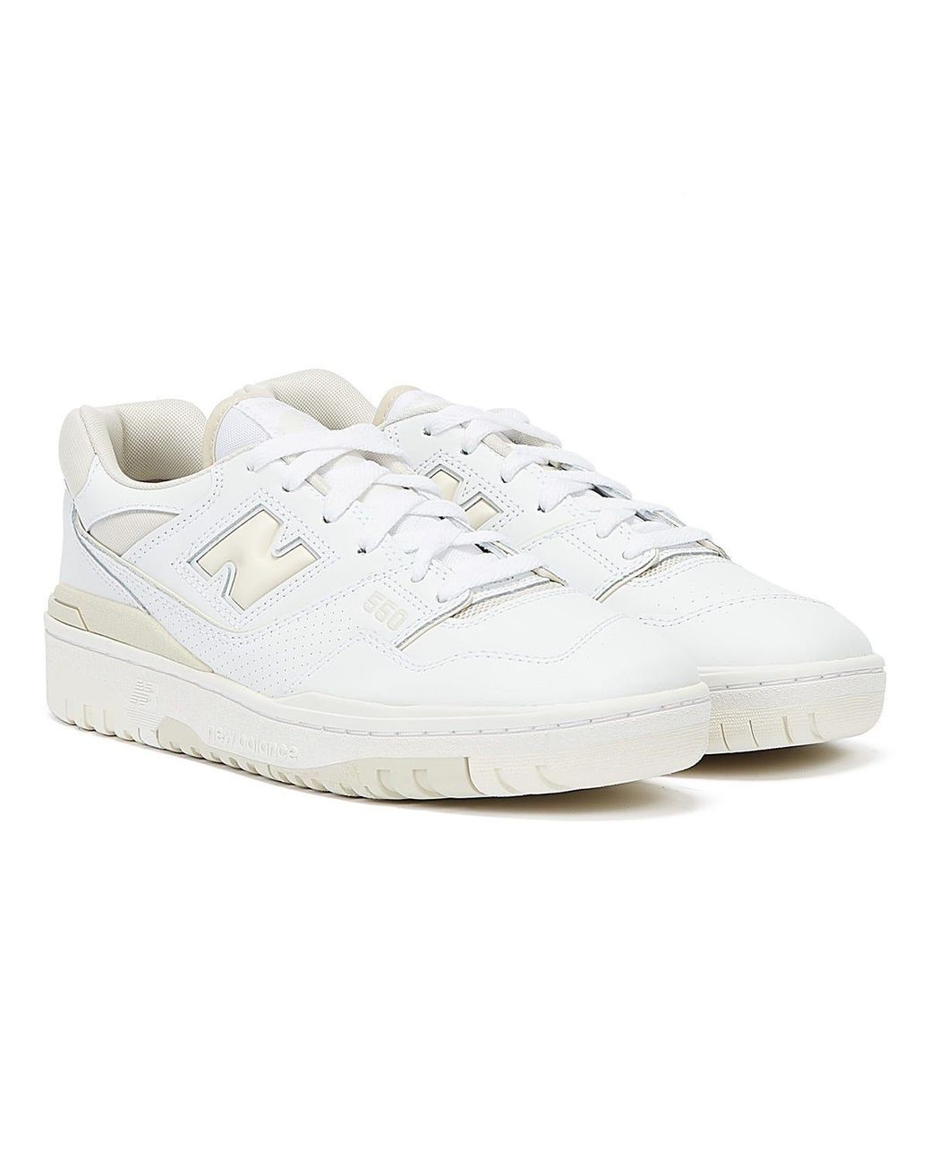 New Balance Rubber 550 Womens in White Lyst
