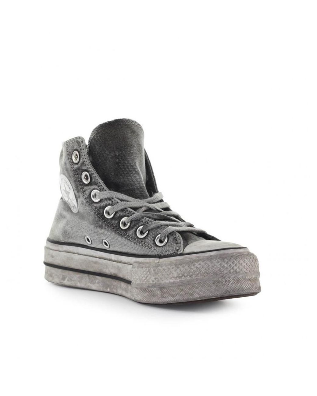Converse All Star Chuck Taylor Smoked Grey Sneaker in Gray | Lyst