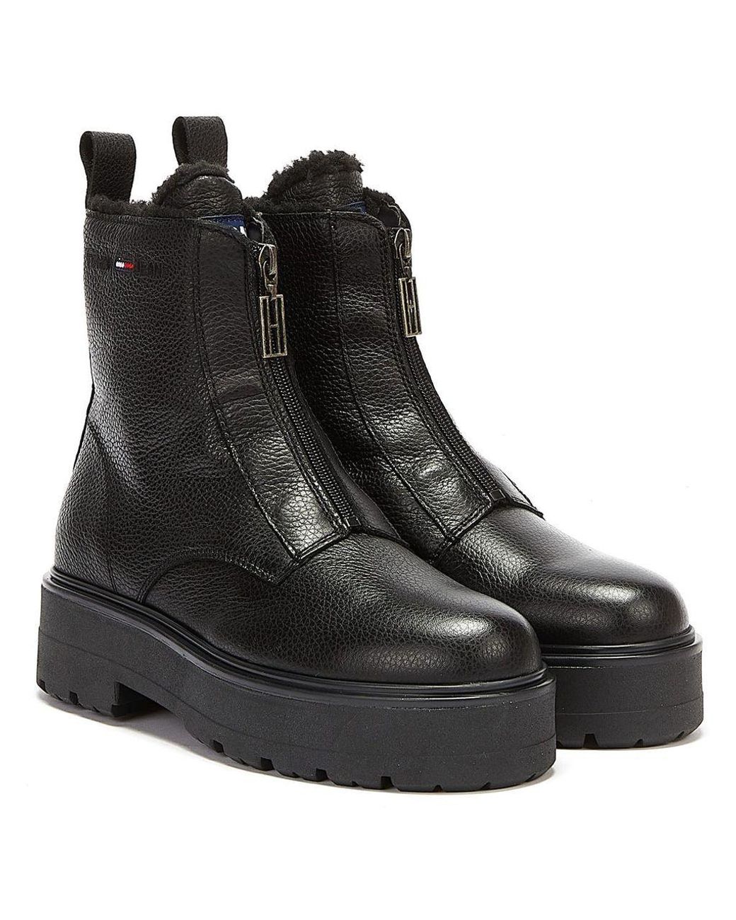 Tommy Jeans Warmlined Zipper Boots 