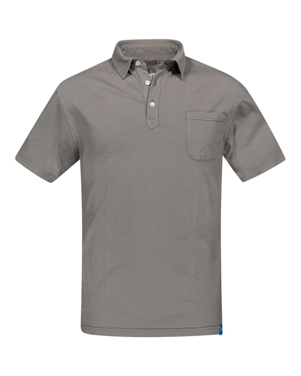 Panareha Daiquiri Organic Cotton Jersey Polo in Grey (Gray) for Men | Lyst