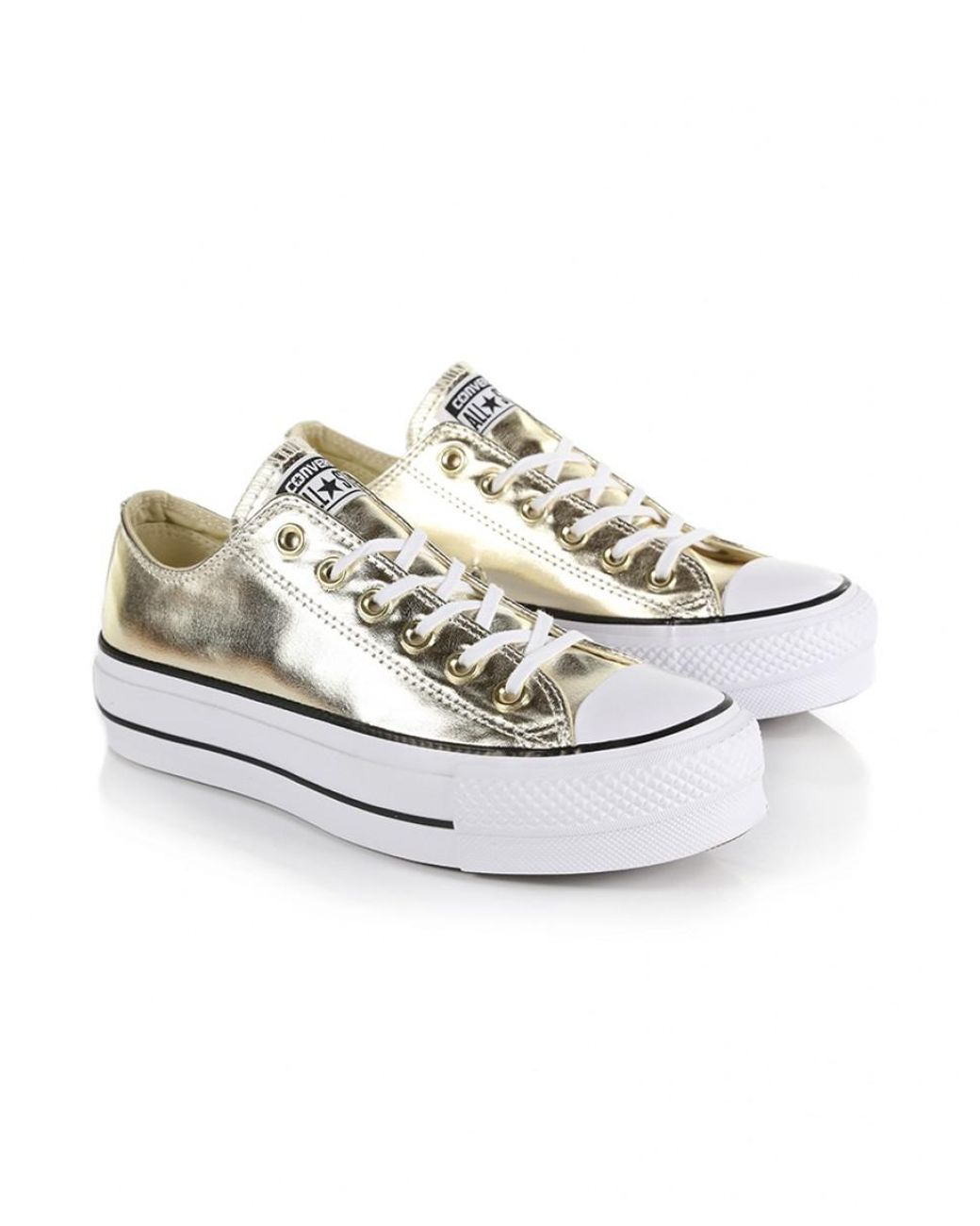 chuck taylor gold platform