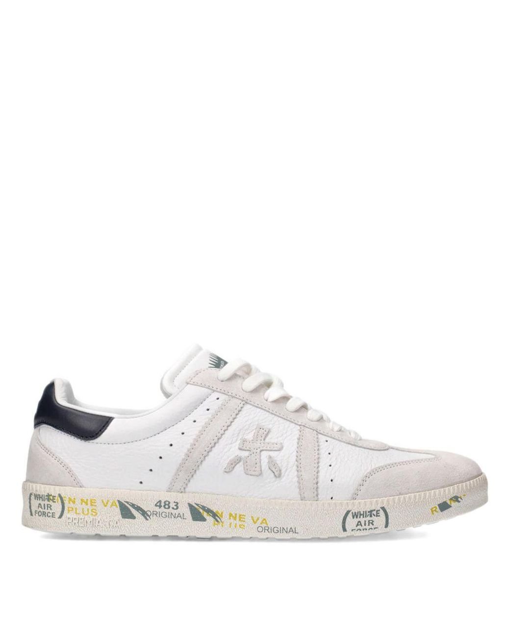 Premiata Suede Sneaker Bonnie-5755 in White for Men | Lyst