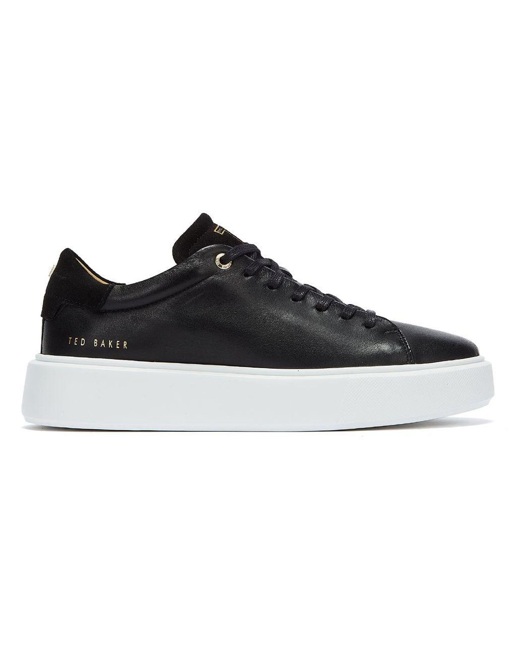 Ted Baker Yinka Trainers in Black | Lyst