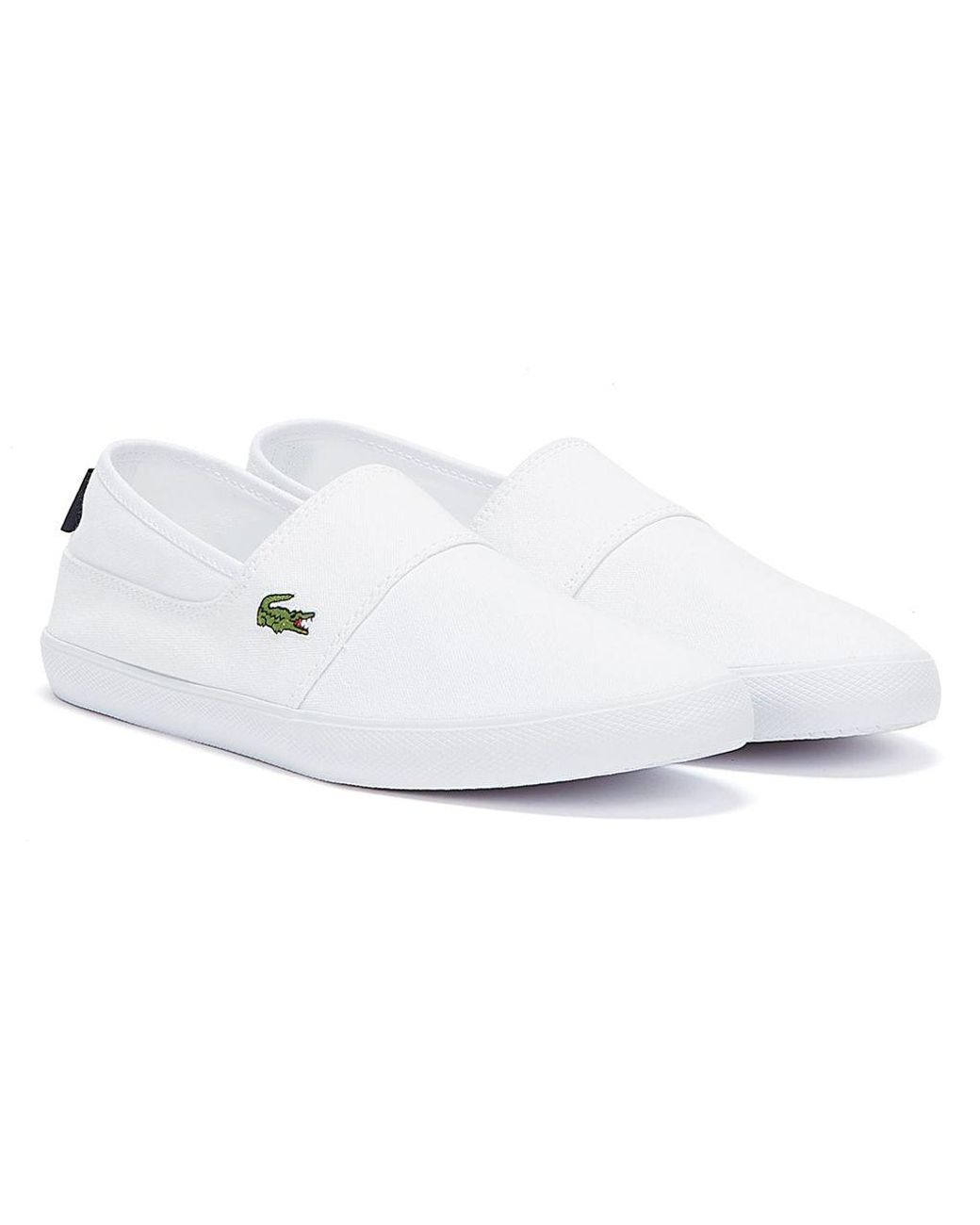 gå på pension Supermarked Panda Lacoste Canvas Marice Shoes - White for Men - Save 35% - Lyst