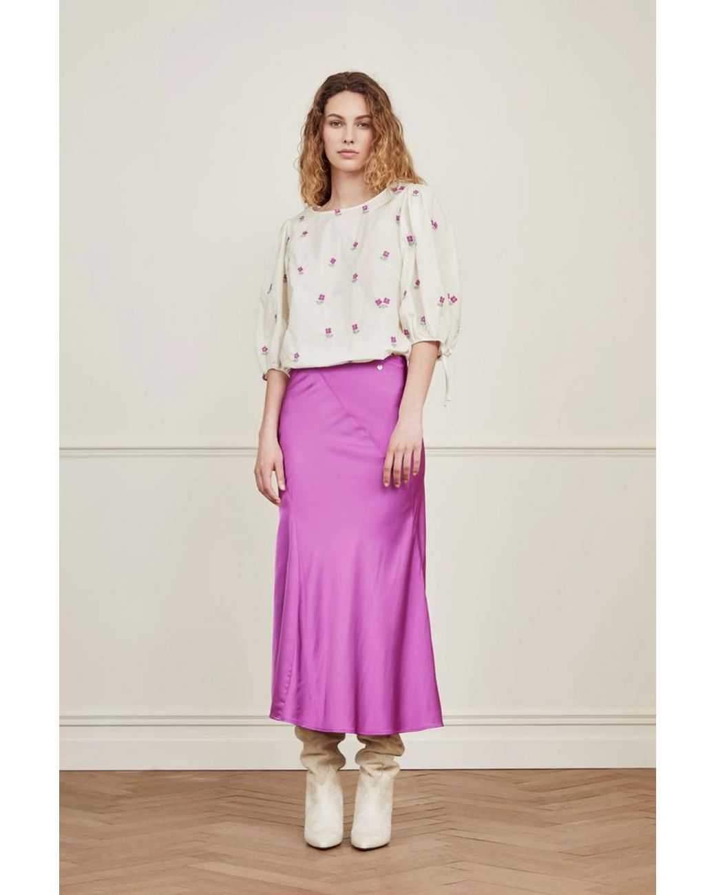 FABIENNE CHAPOT Synthetic Suzy Skirt in Pink | Lyst Canada