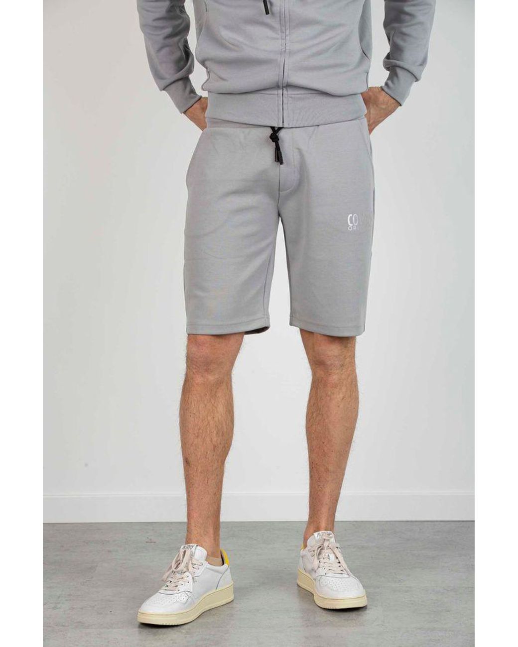 Colmar Bermuda In Felpa Con Scritta in Grey (Grey) for Men | Lyst Canada