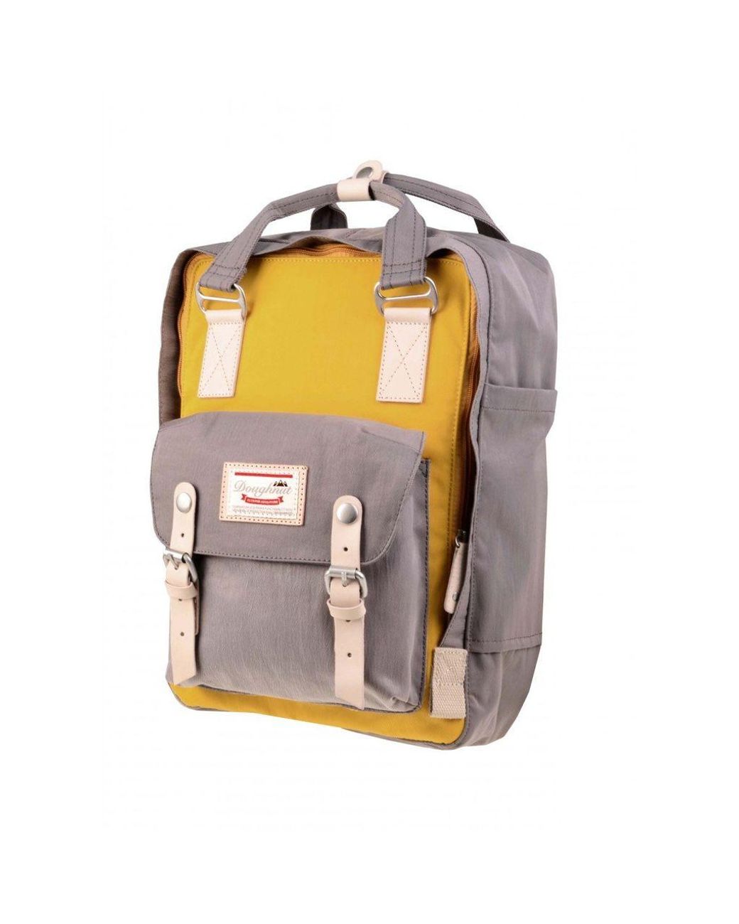 doughnut macaroon backpack grey