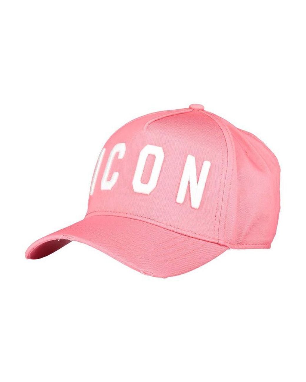 DSquared² Cotton Dark Be Icon Cap in 