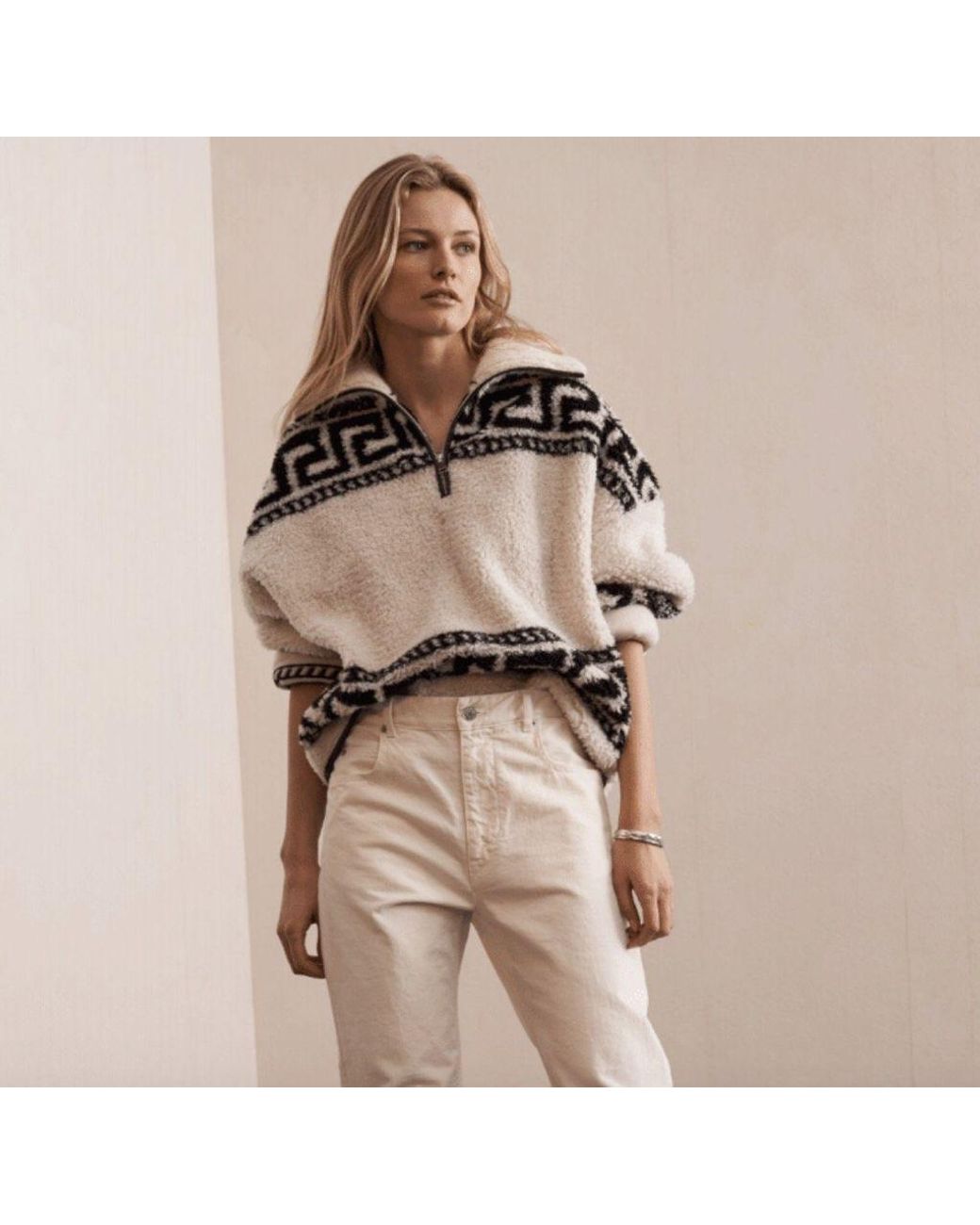 isabel marant fleece jacket