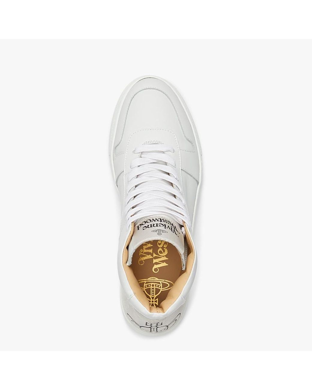 Vivienne Westwood Leather Apollo White Sneakers - Save 3% - Lyst