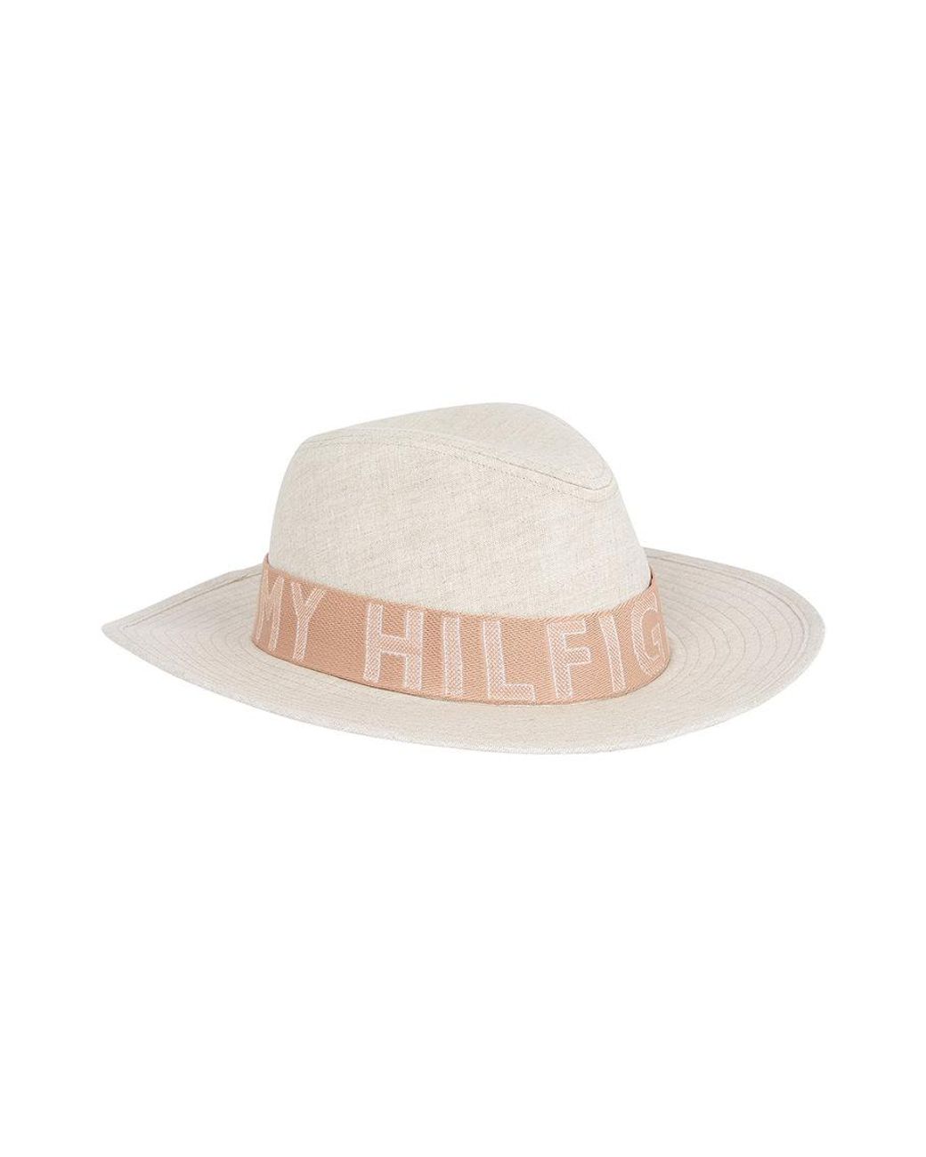 Tommy Hilfiger Cappello Donna Aw0aw11674 Abr in White - Save 4% | Lyst  Canada