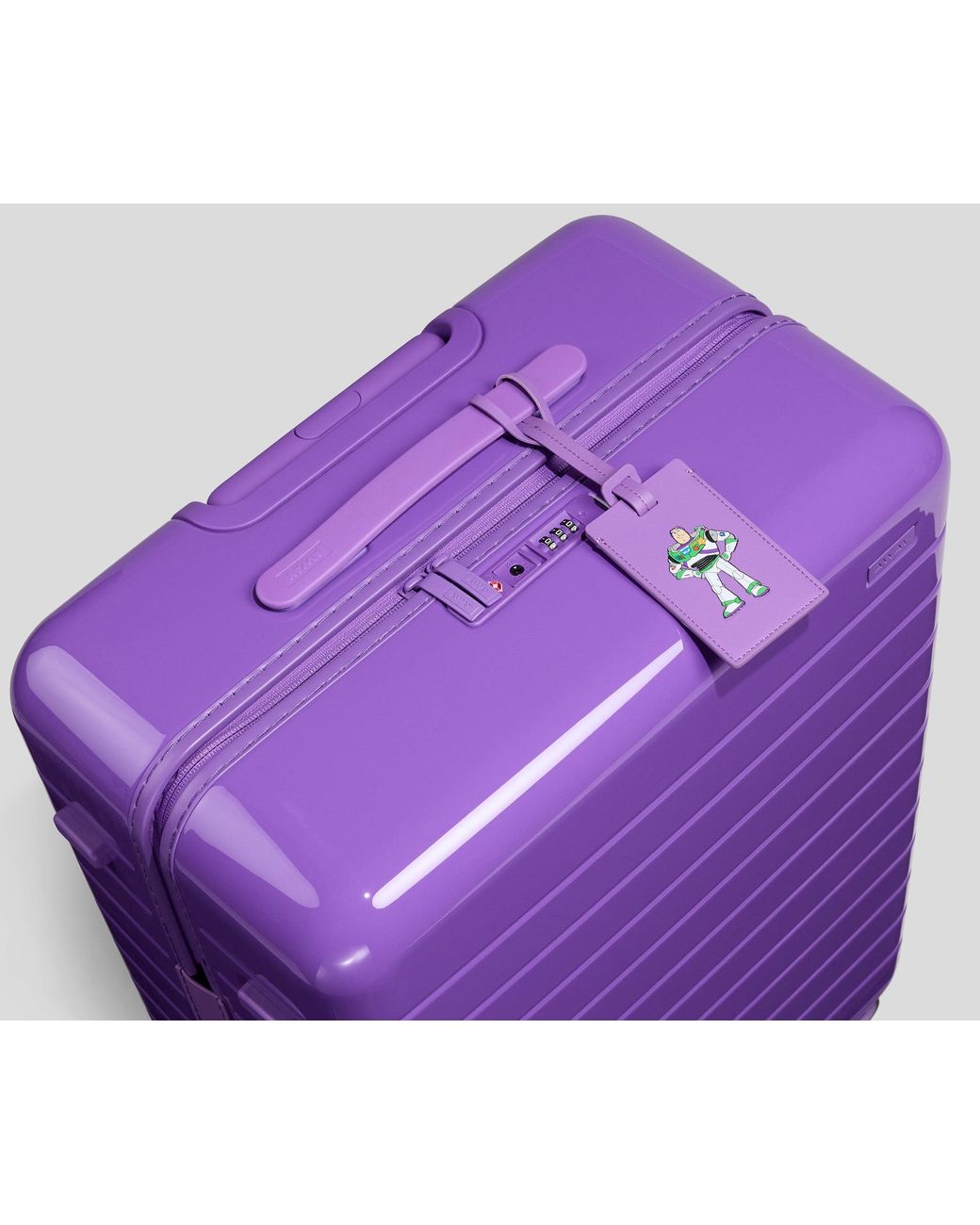 Away Travel Purple The Checked Suitcase