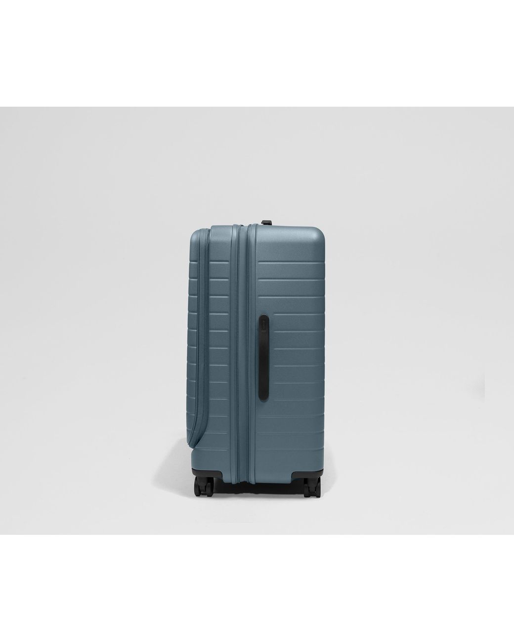 Away Travel Blue Topside Medium Checked Suitcase Trunk