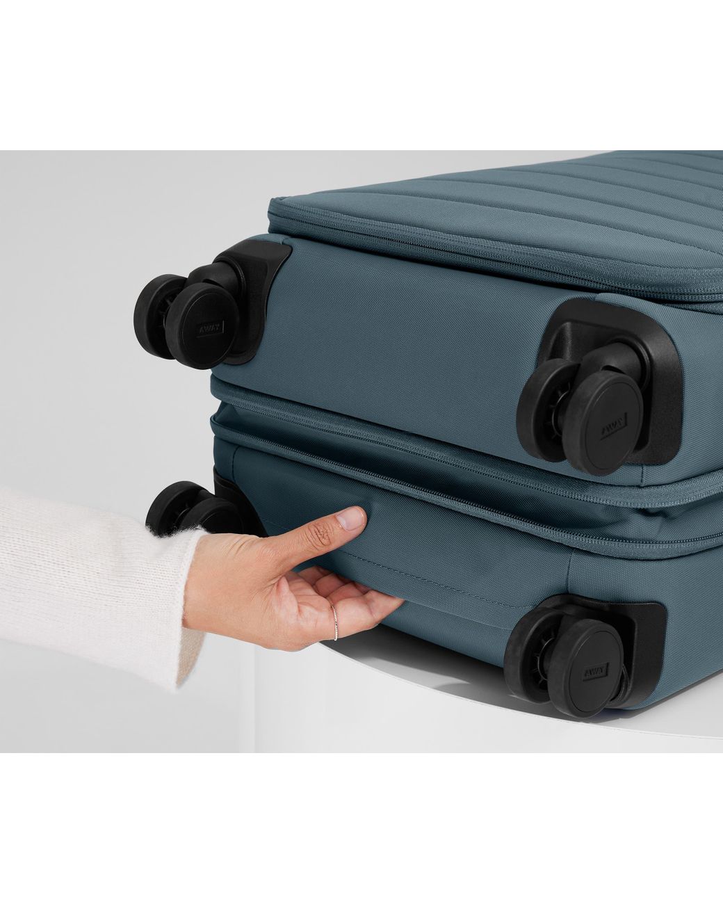 Away Travel Blue Softside Carry-On