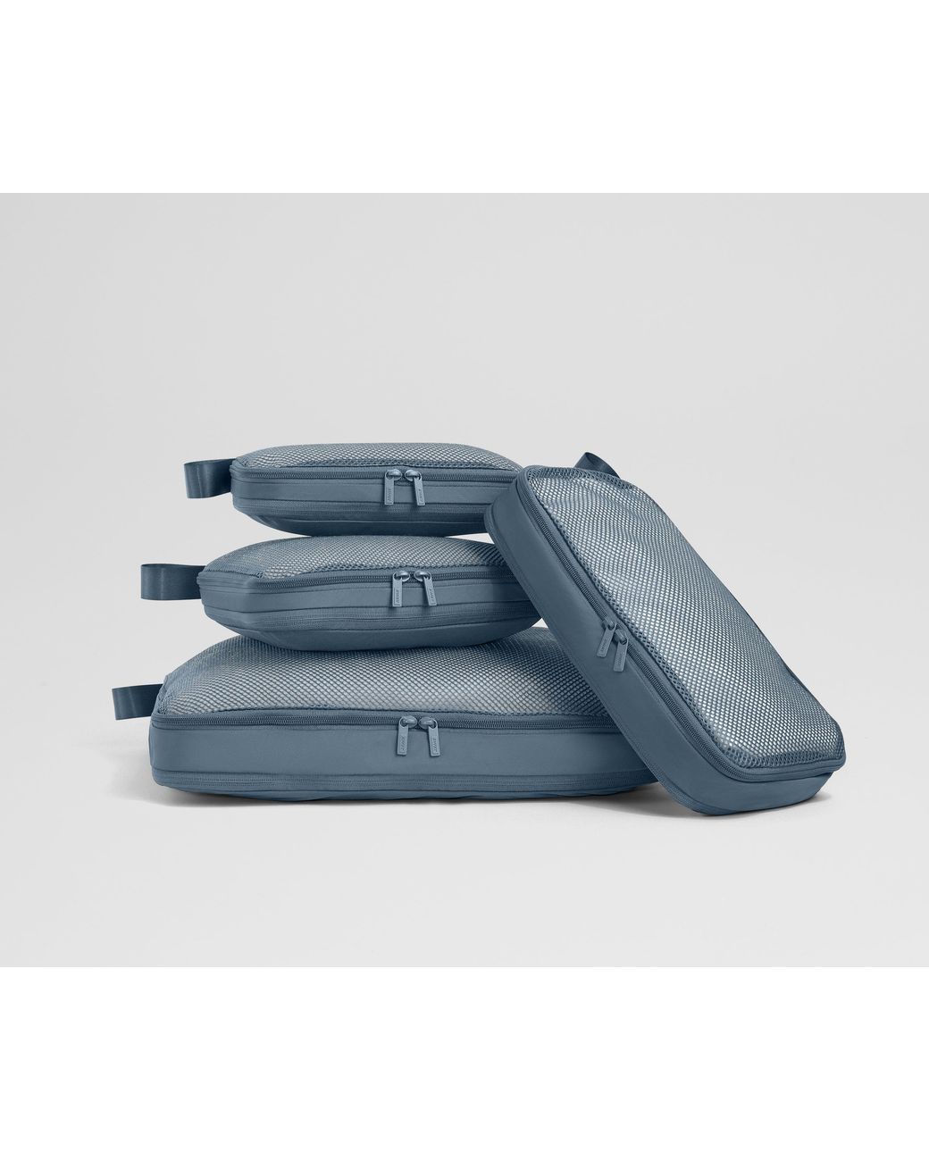 Away Travel Blue Compression Packing Cubes