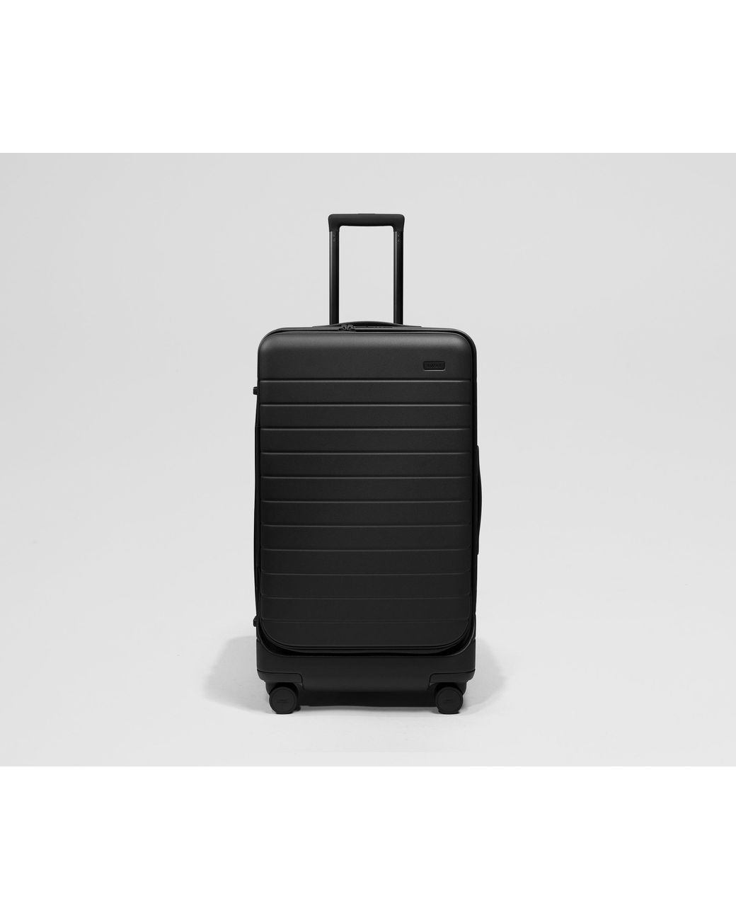 Away Travel Black Topside Medium Checked Suitcase Trunk
